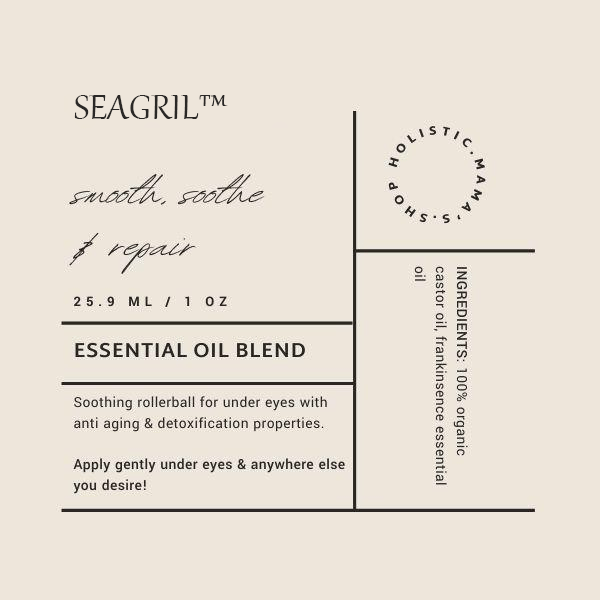 SEAGRIL™ Rollerball -10 ml castor oil & frankincense👁